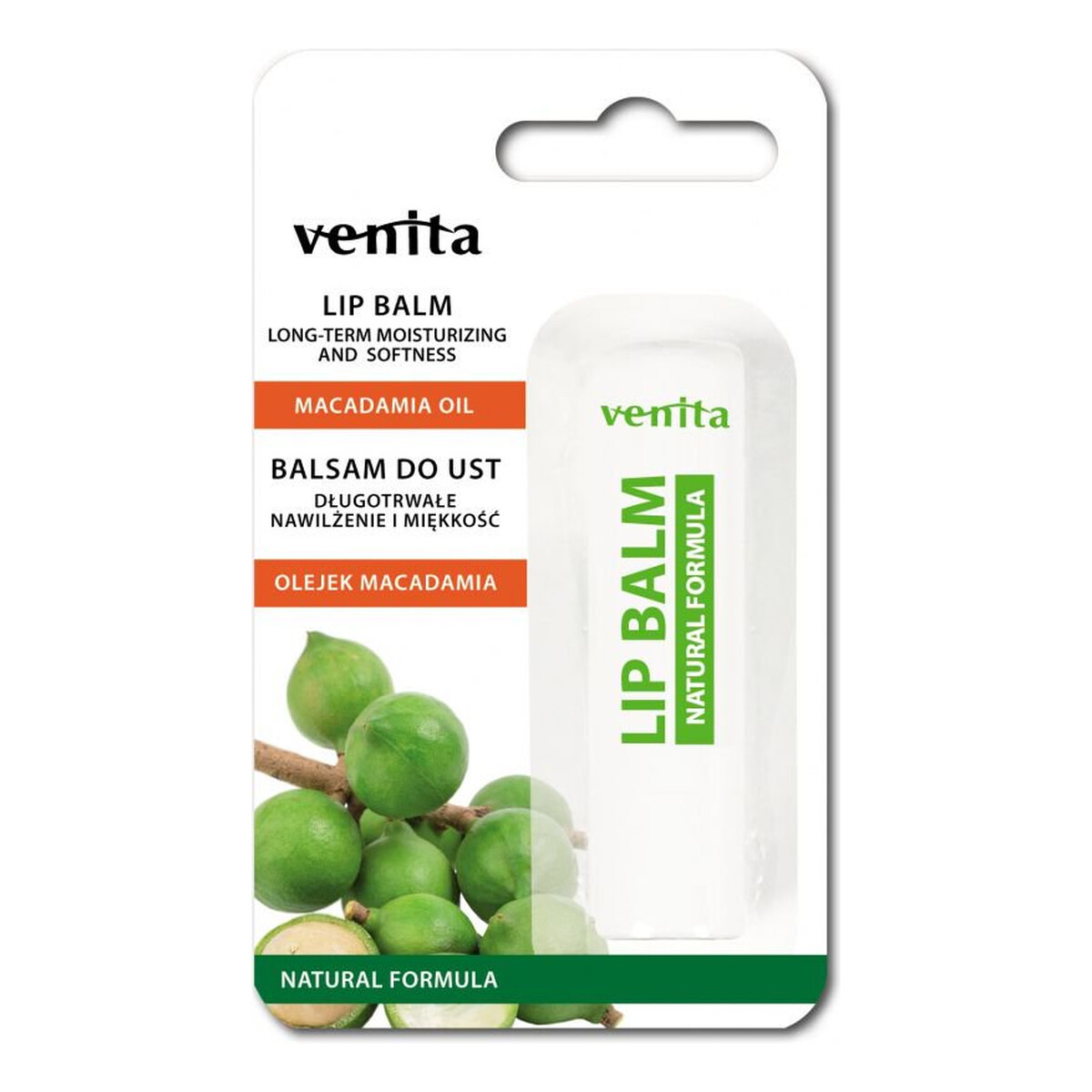 Venita Balsam do ust Olejek Macadamia 4g