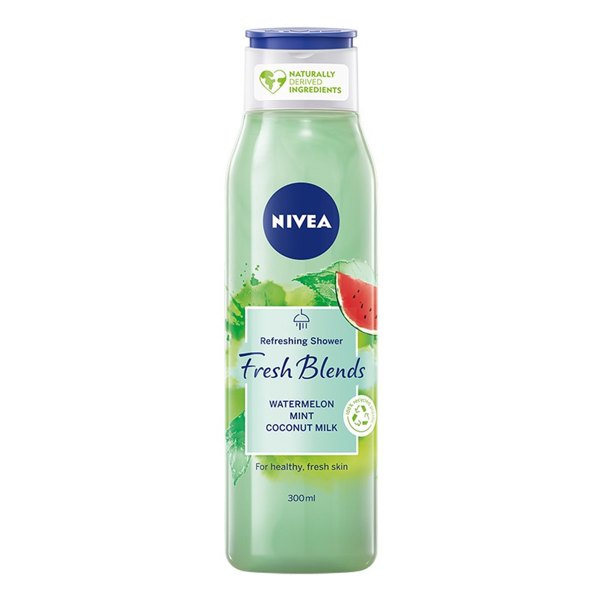 Nivea Fresh Blends Żel pod prysznic odświeżający Arbuz & Mięta & Mleczko Kokosowe 300ml