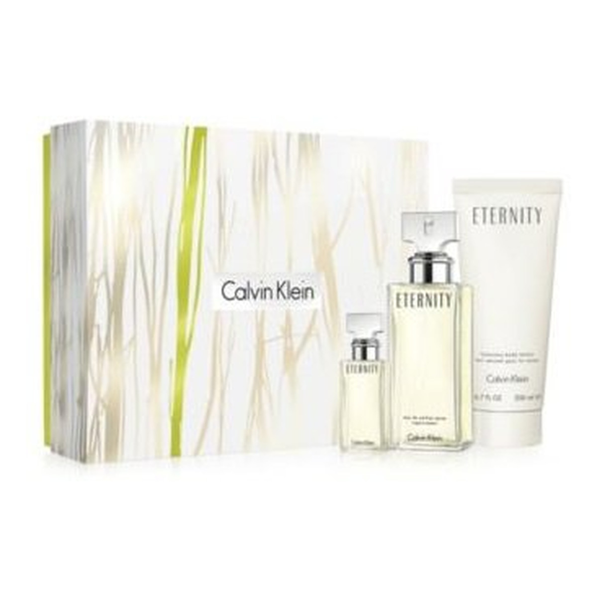 Calvin Klein Eternity Women zestaw (woda perfumowana 100ml + balsam do ciała 100ml + miniatura 10ml)