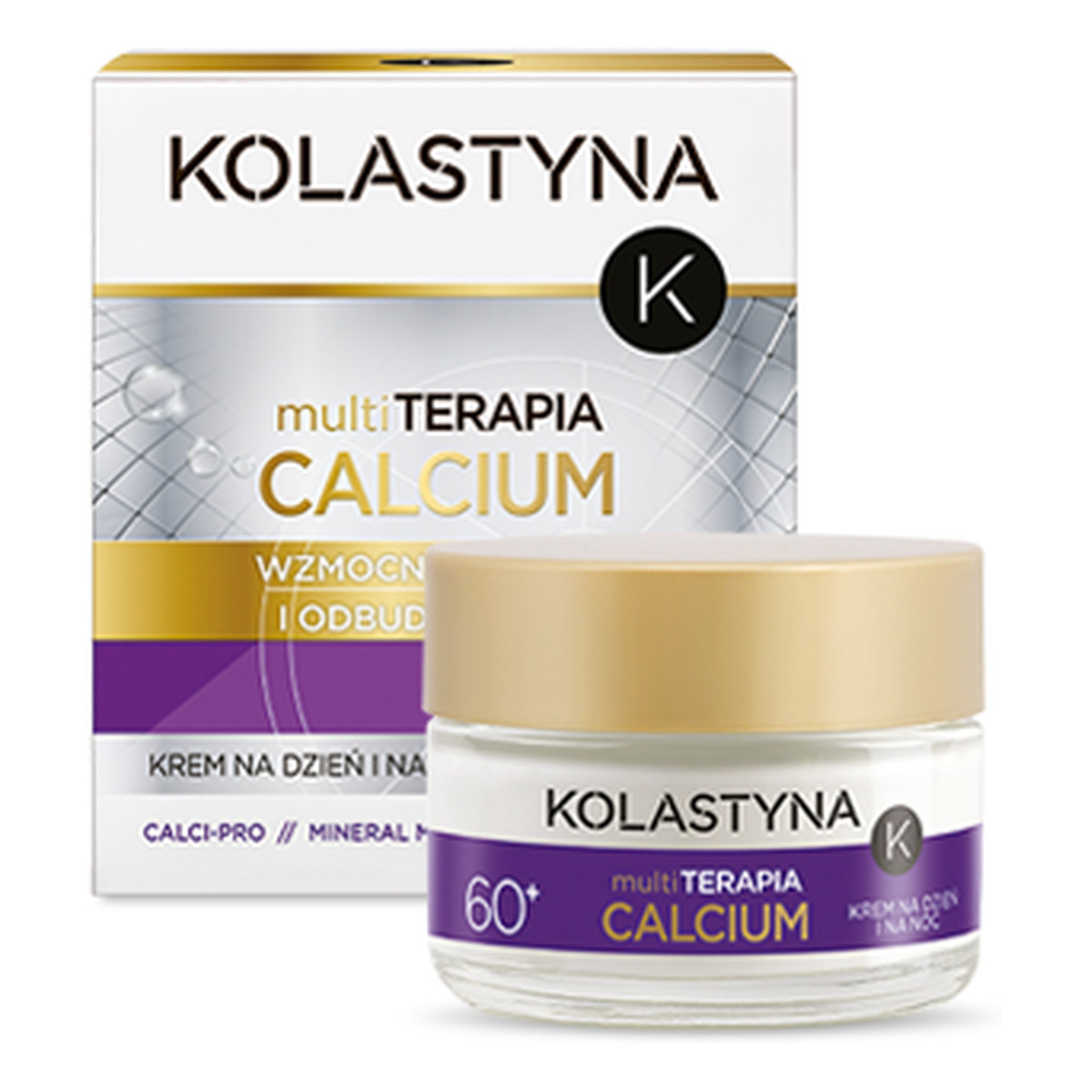 Kolastyna Multiterapia Calcium 60+ Krem Do Twarzy Dzień/Noc 50ml