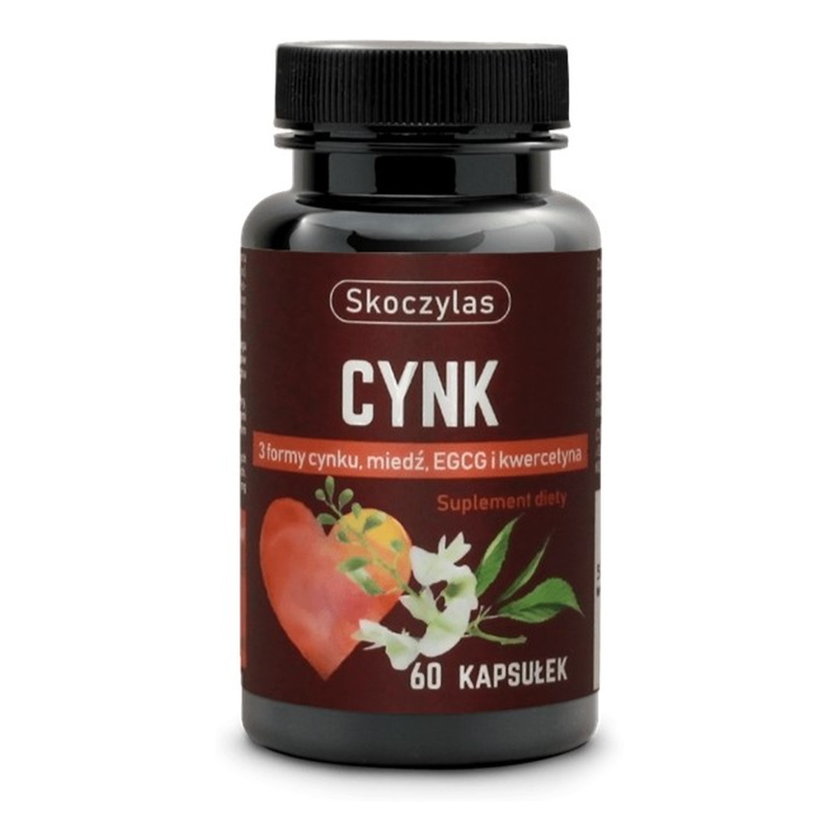 Skoczylas Cynk 3 formy miedź + egcg + kwercetyna suplement diety 60 kapsułek