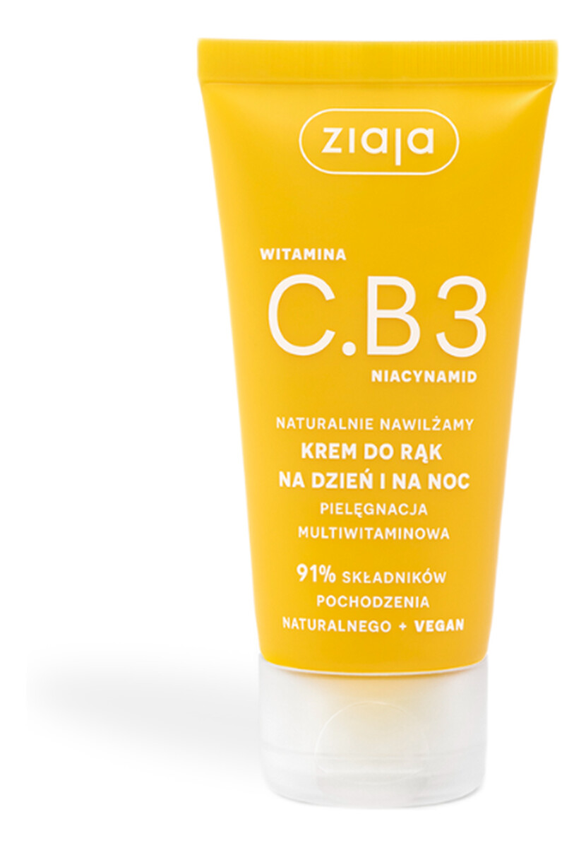 Wegański krem do rąk z peptydami ryżowymi i witaminami