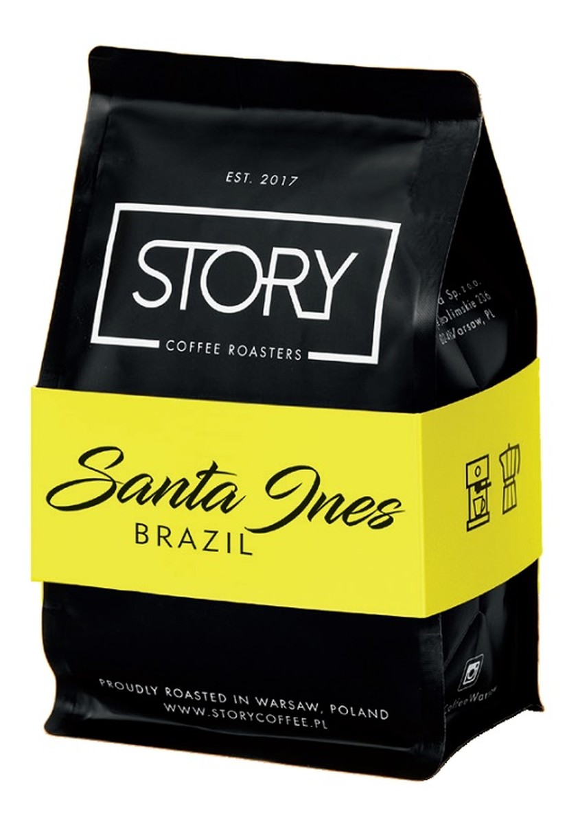 Santa Ines kawa palona ziarnista Jabłko & Jagody & Marcepan & Pralina Czekoladowa