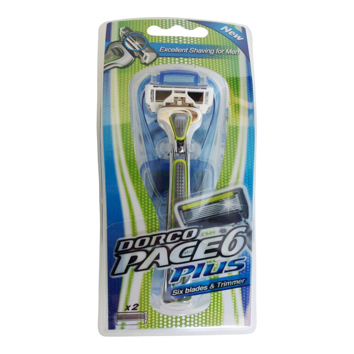 Dorco Pace 6 Plus maszynka męska systemowa 6 ostrzy + trymer