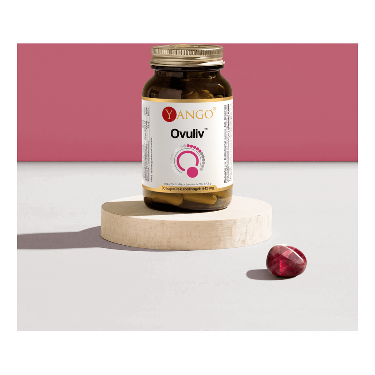 Yango Ovuliv Suplement diety 90 Kapsułek 150ml