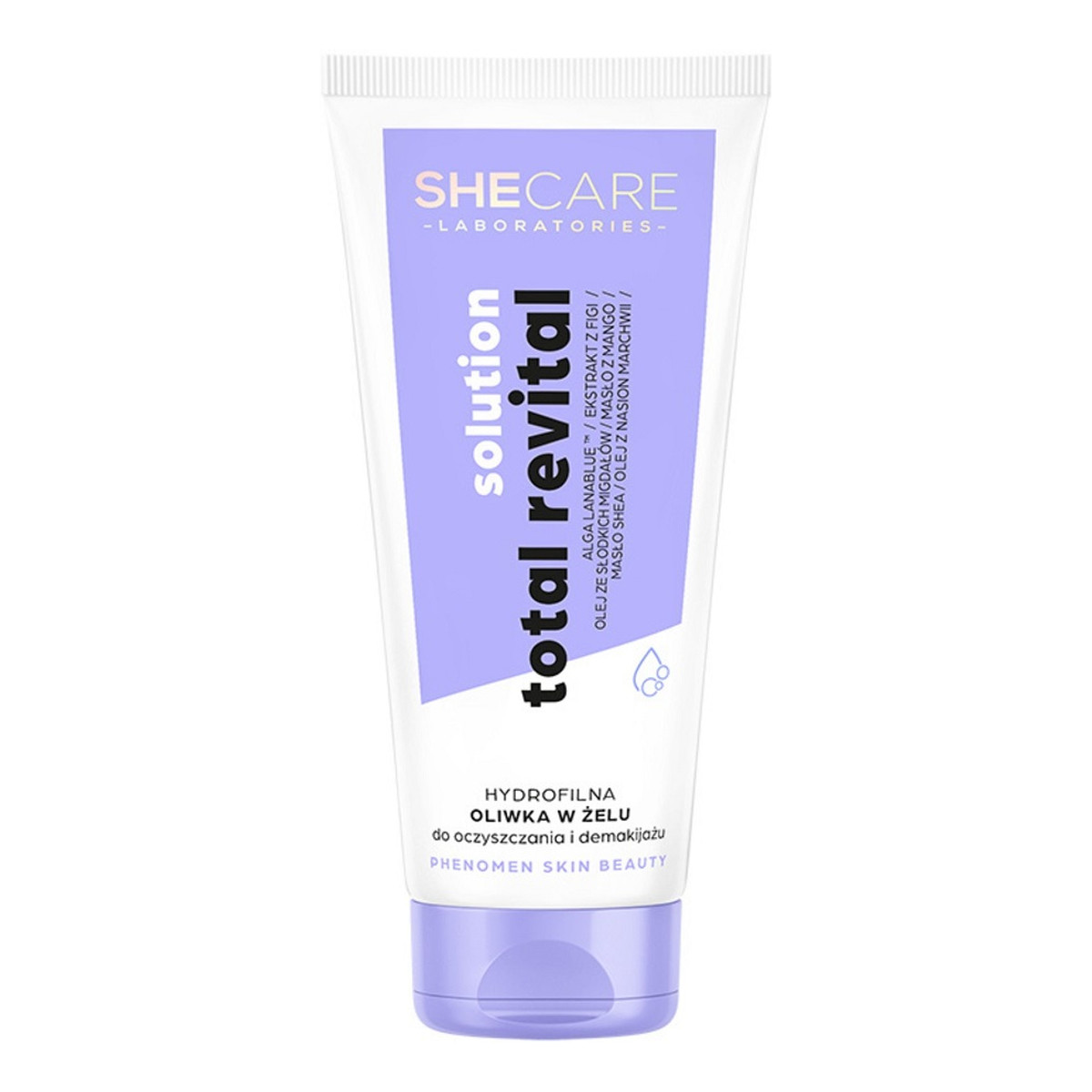 SheCare Total Revital Solution hydrofilna oliwka w Żelu do oczyszczania i demakijażu 95g