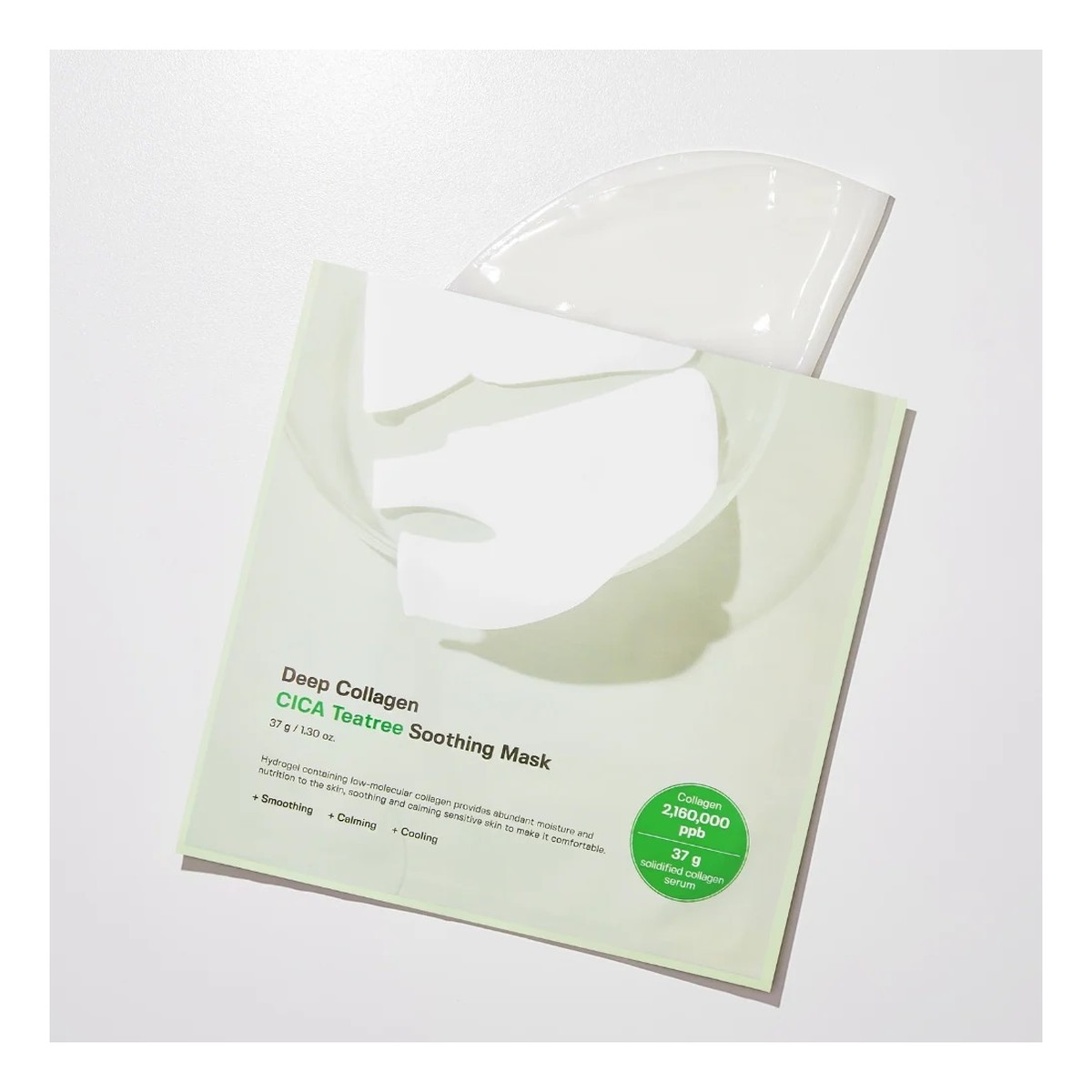 Sungboon Editor Deep Collagen Cica Teatree Soothing Mask hydrożelowa maska wyciszająca 37g