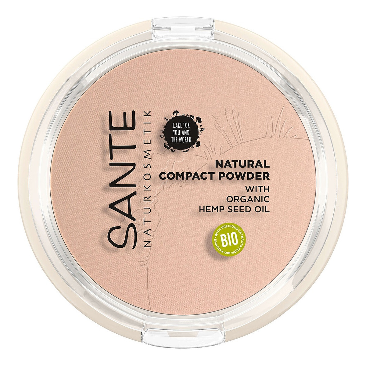 Sante Natural Compact Powder Naturalny puder prasowany 9g