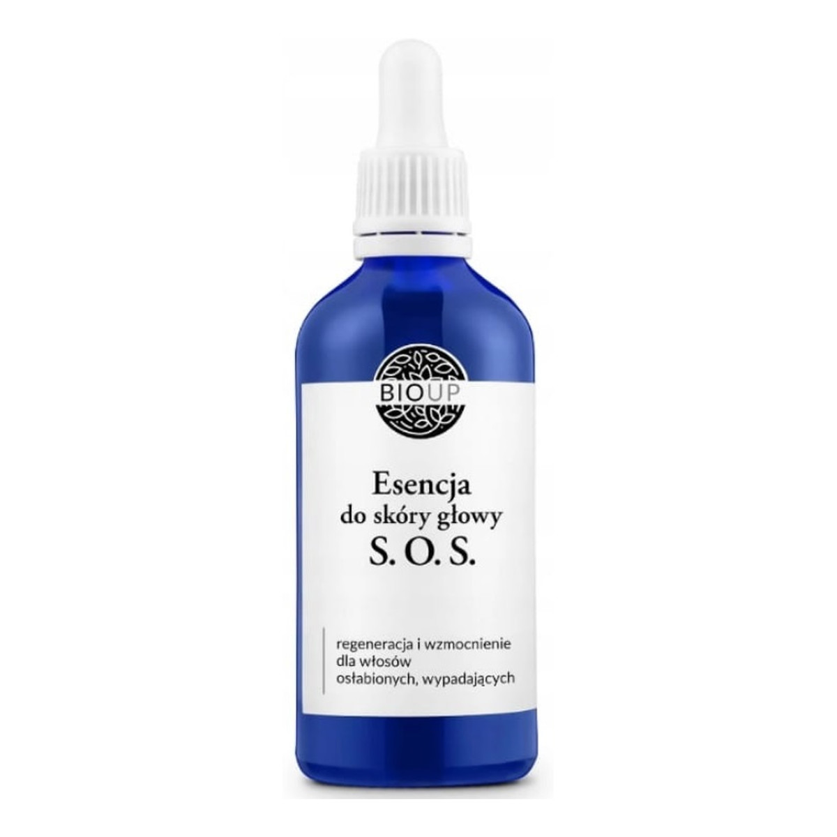 Bioup S.O.S. Esencja do skóry głowy regenerująco-wzmacniająca do włosów osłabionych i wypadających 100ml