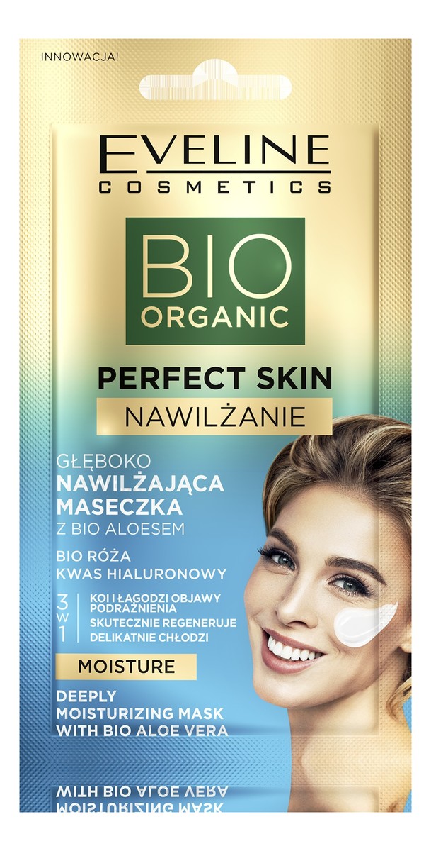 Perfect Skin Głęboko Nawilżająca Maseczka z bio aloesem