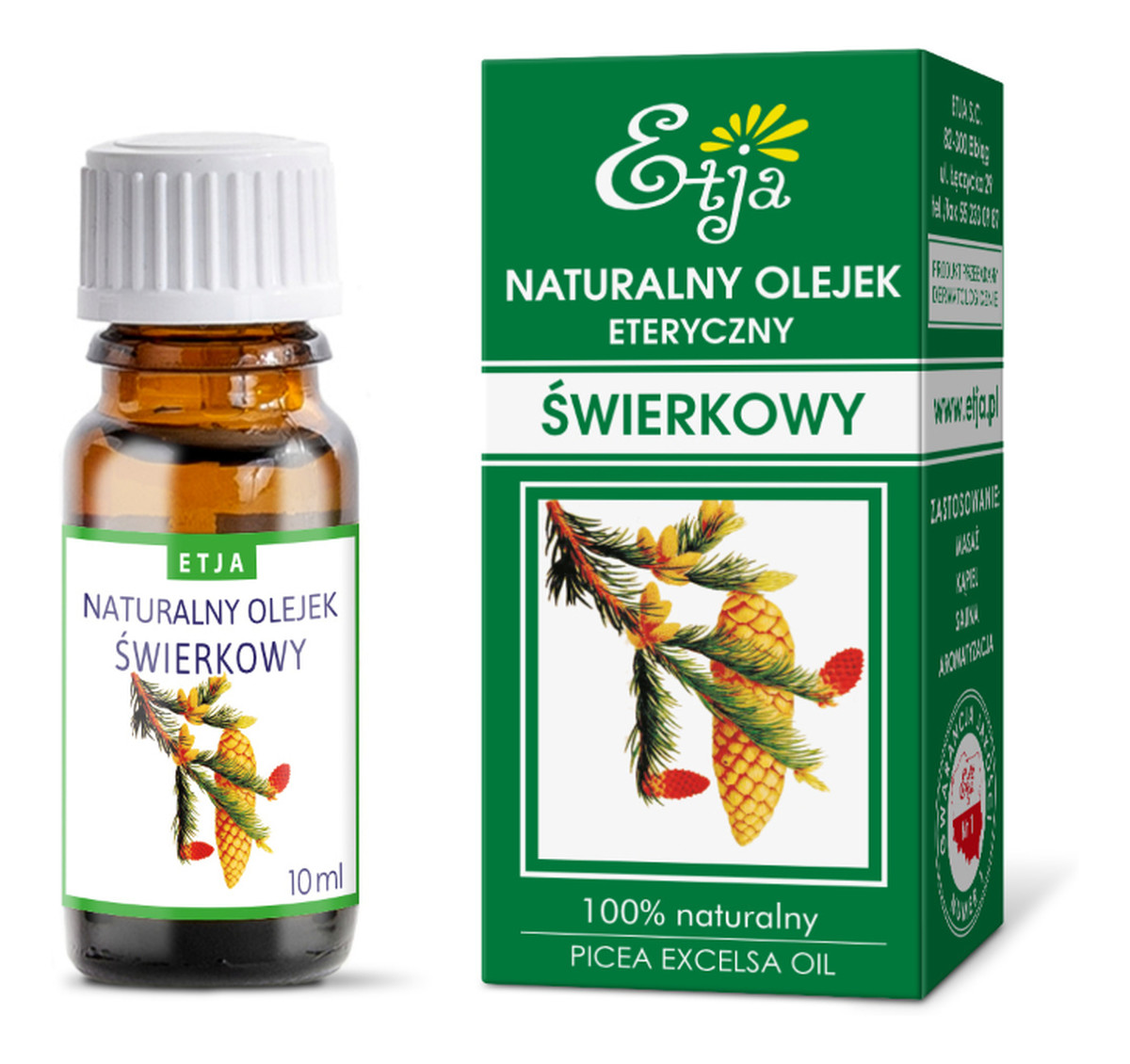 Olejek eteryczny świerkowy