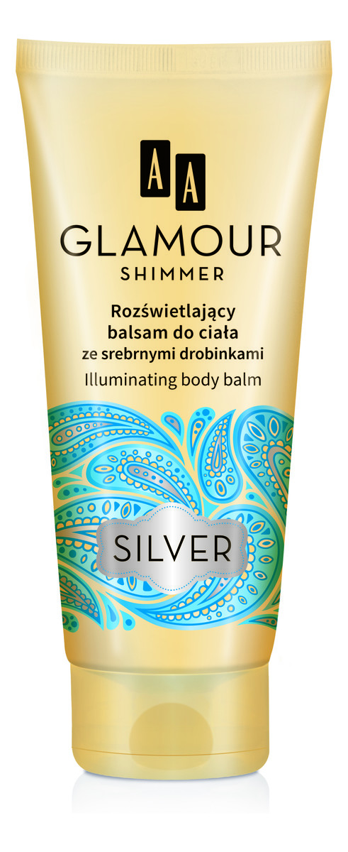 Rozświetlający Balsam Do Ciała Ze Srebrnymi Drobinkami Silver