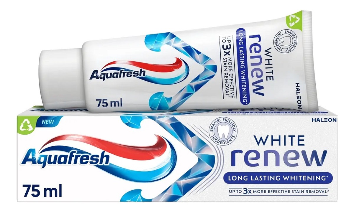 White renew long lasting whitening pasta do zębów z fluorkiem