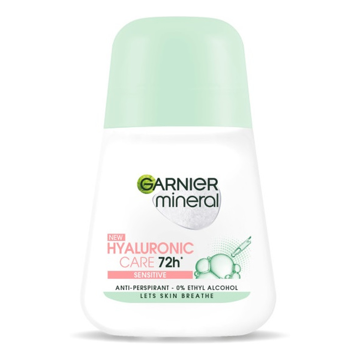 Garnier Mineral Dezodorant roll-on 72H Hyaluronic Care Sensitive 50ml