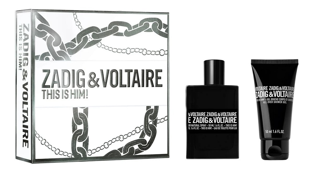 Zestaw woda toaletowa spray 50ml + żel pod prysznic 50ml