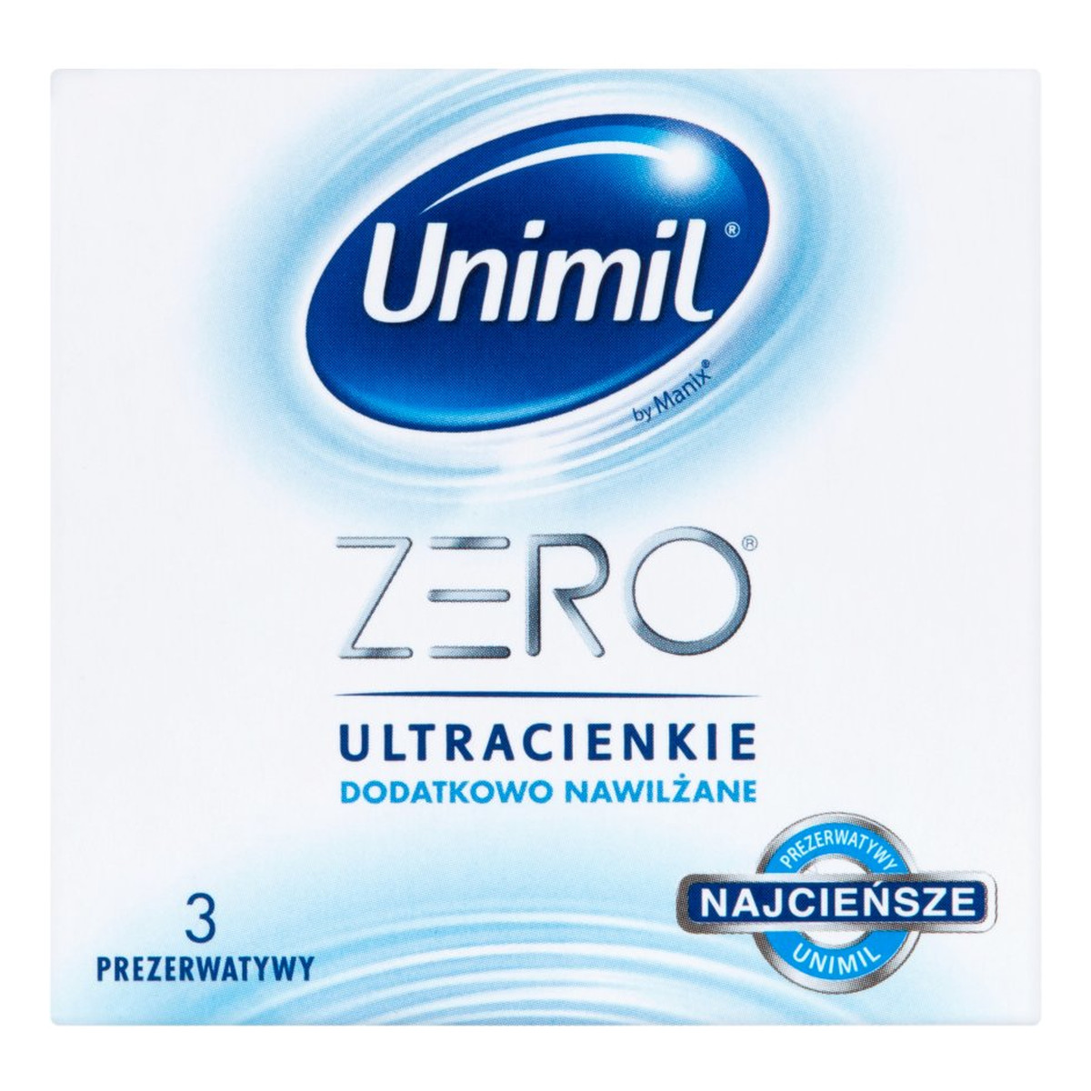 Unimil Zero Prezerwatywy 3szt