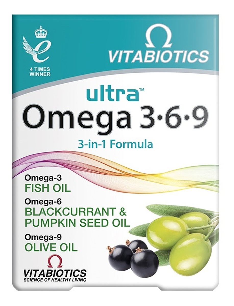 Ultra omega 3·6·9 suplement diety 60 kapsułek