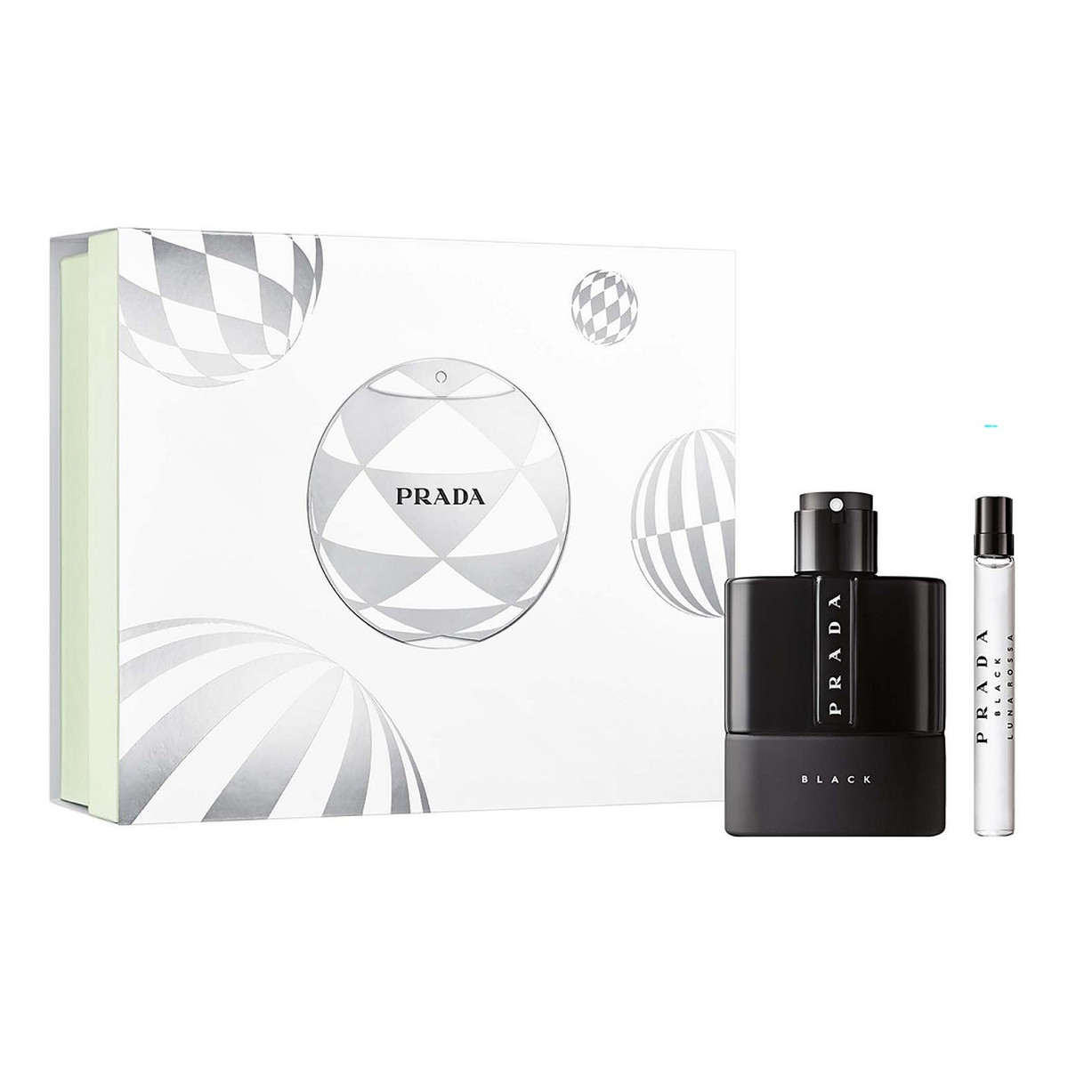 Prada Luna Rossa Black Zestaw woda perfumowana spray 100ml + woda perfumowana spray 10ml