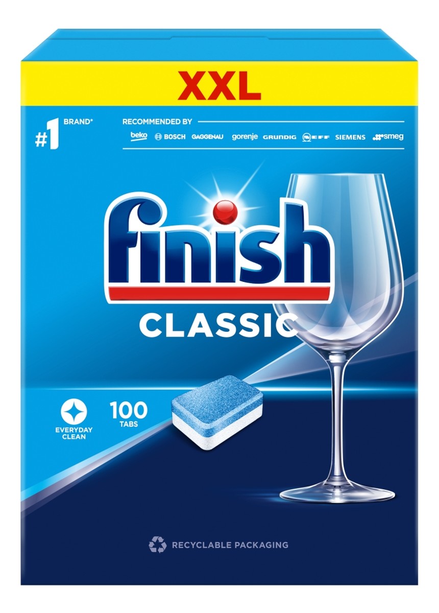Classic tabletki do zmywarki 100szt