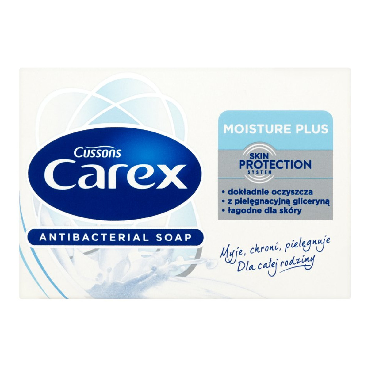 Carex Moisture Plus Antybakteryjne mydło w kostce 100g