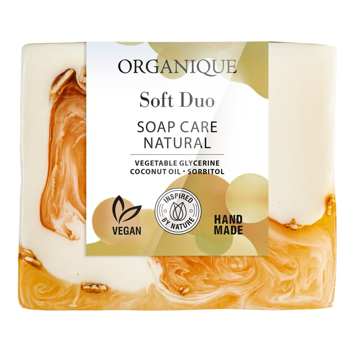 Organique Mydło naturalnie pielęgnujące soft duo 100g