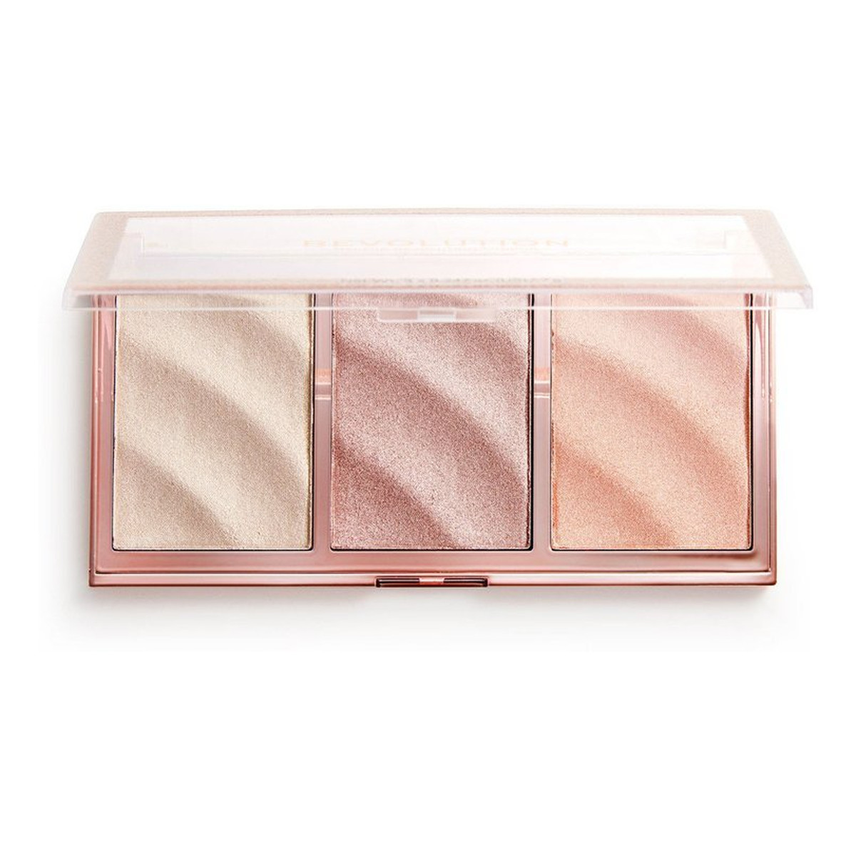Makeup Revolution Precious Stone Rose Quartz Palette Paleta Rozświetlaczy Do Twarzy