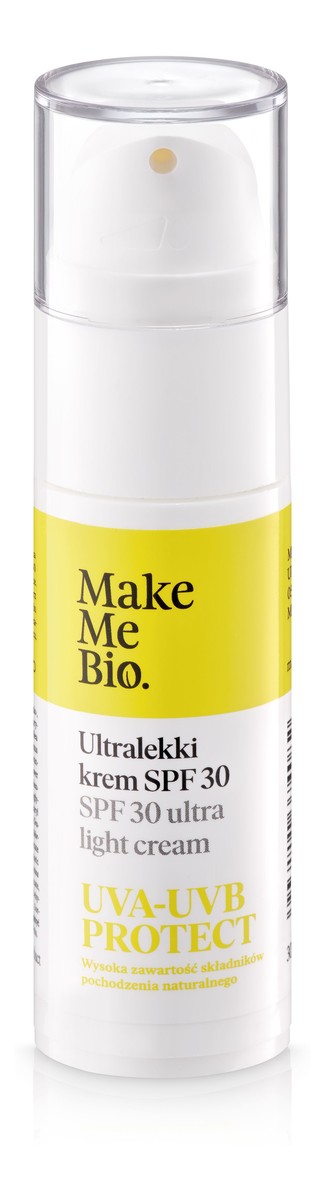 Ultralekki krem do twarzy SPF 30