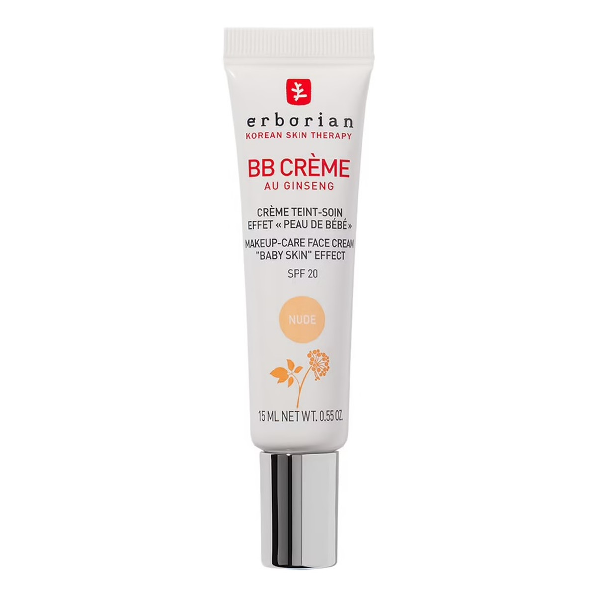 Erborian BB Cream lekki Krem bb do twarzy nude 15ml