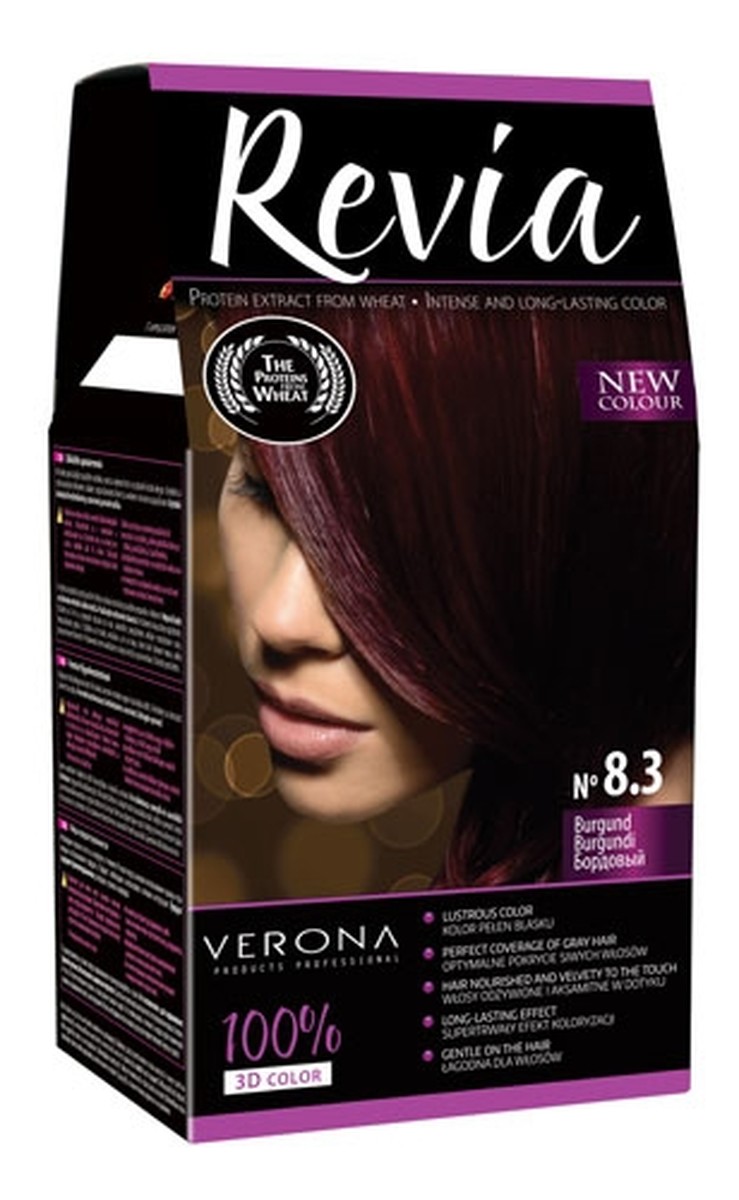 Farba Do Włosów Burgund (08.3)