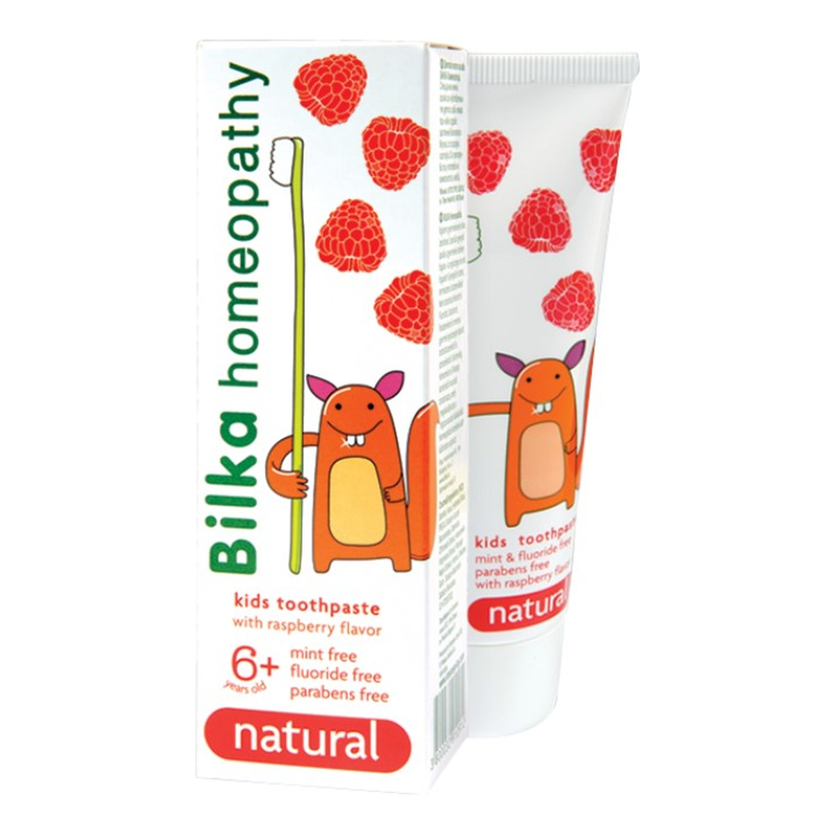 Bilka Homeopatyczna pasta do zębów dla dzieci 6+ 50ml