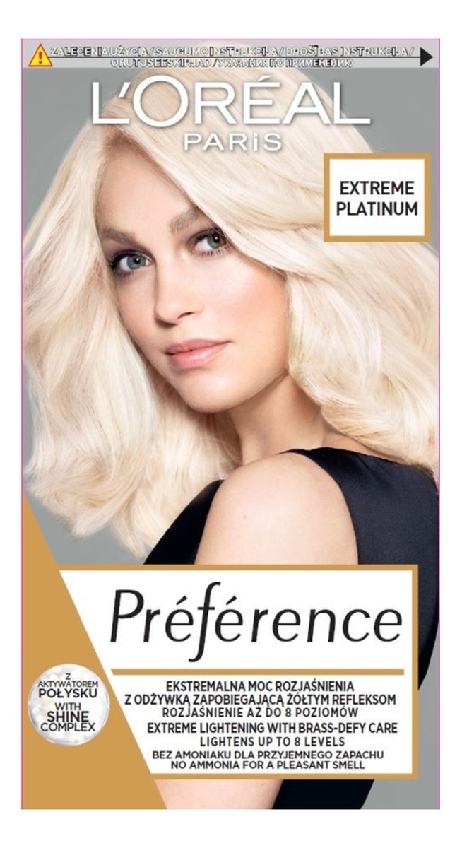 Farba do włosów Extreme Platinum (1)
