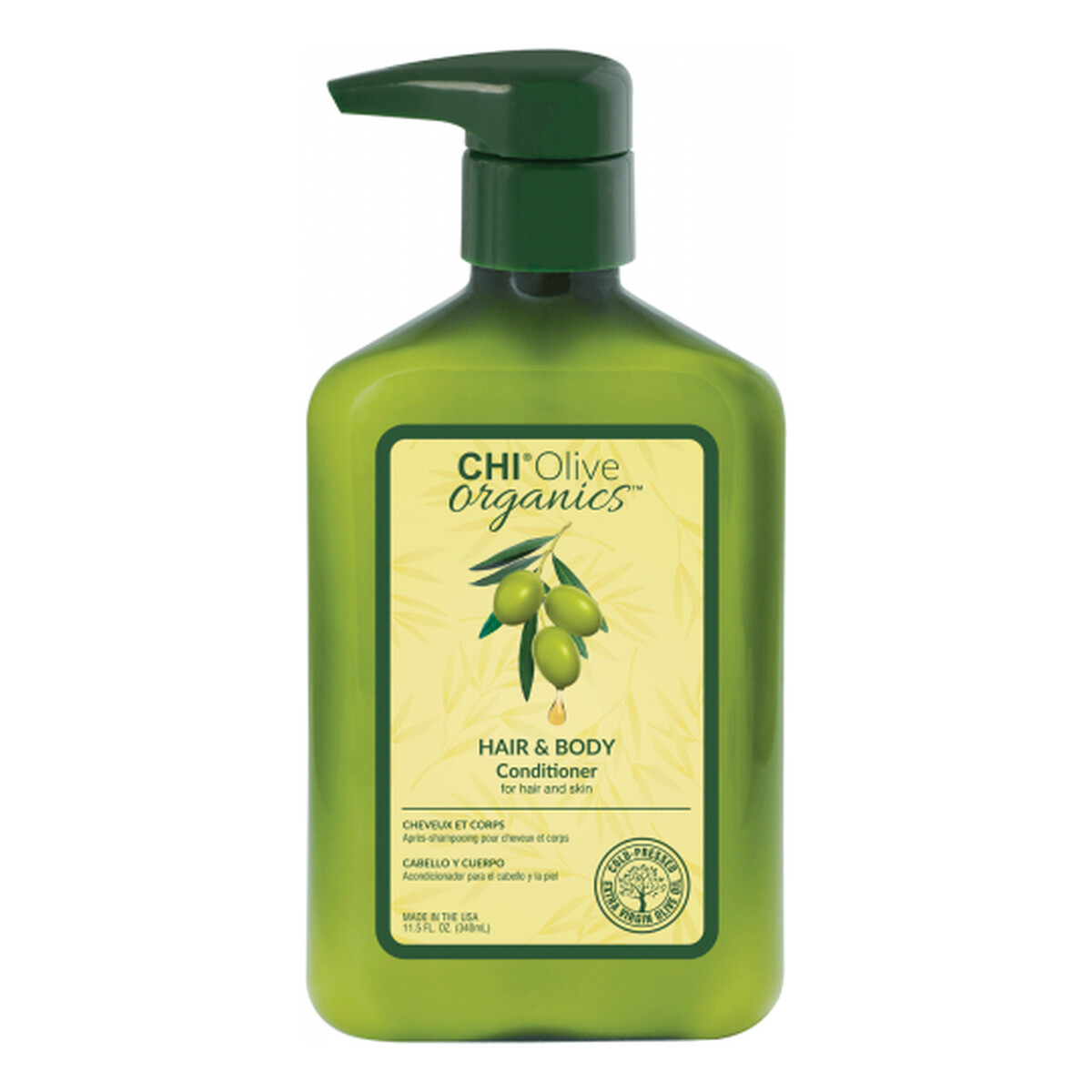 CHI Olive Szampon i żel do mycia ciała z oliwą z oliwek i jedwabiem 340ml