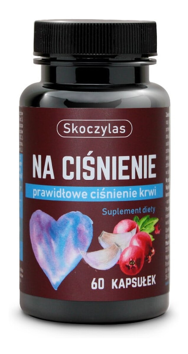 Suplement diety normalizujący ciśnienie krwi 60 kapsułek