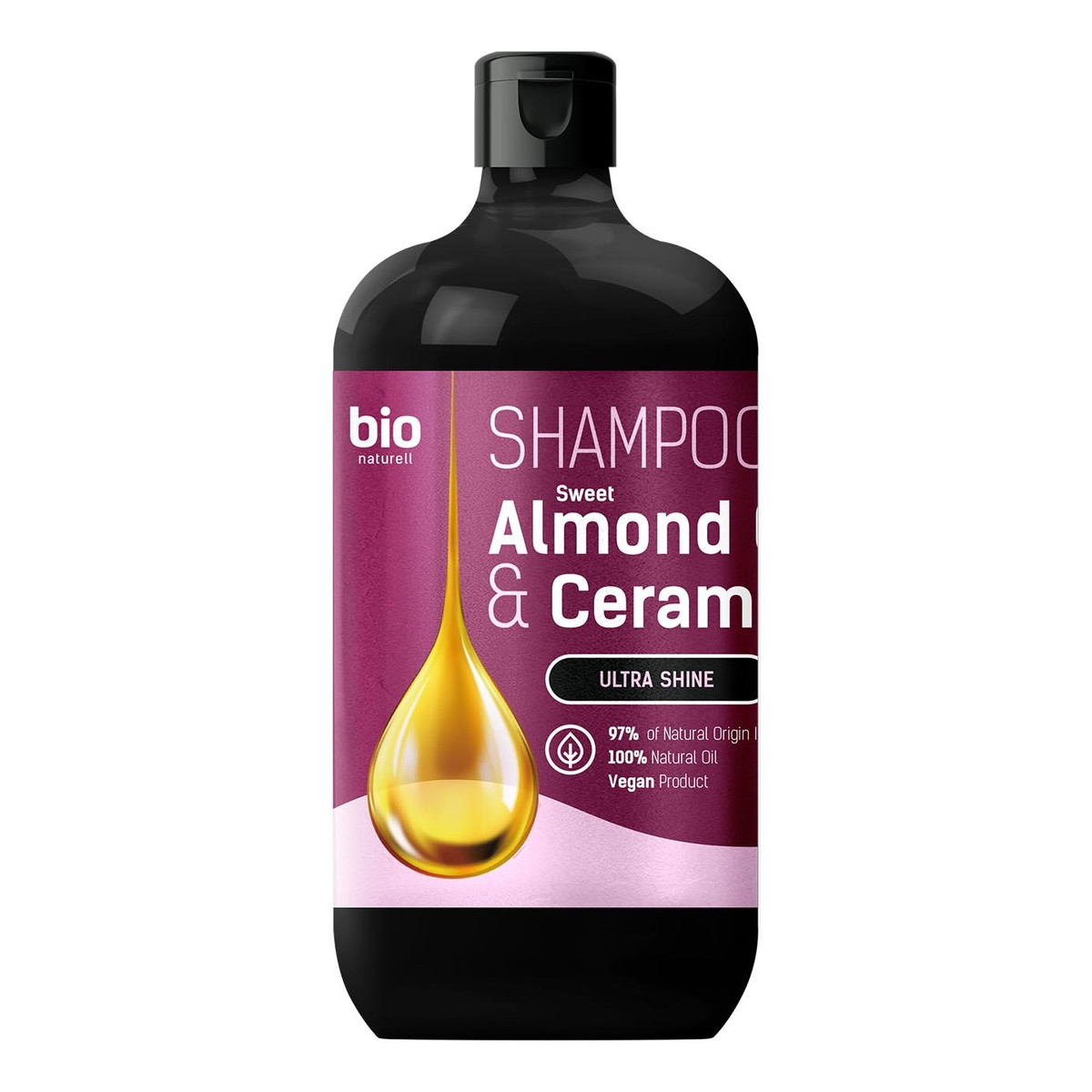 Bio Naturell Szampon z olejem ze słodkich migdałów i ceramidami do wszystkich rodzajów włosów 946ml