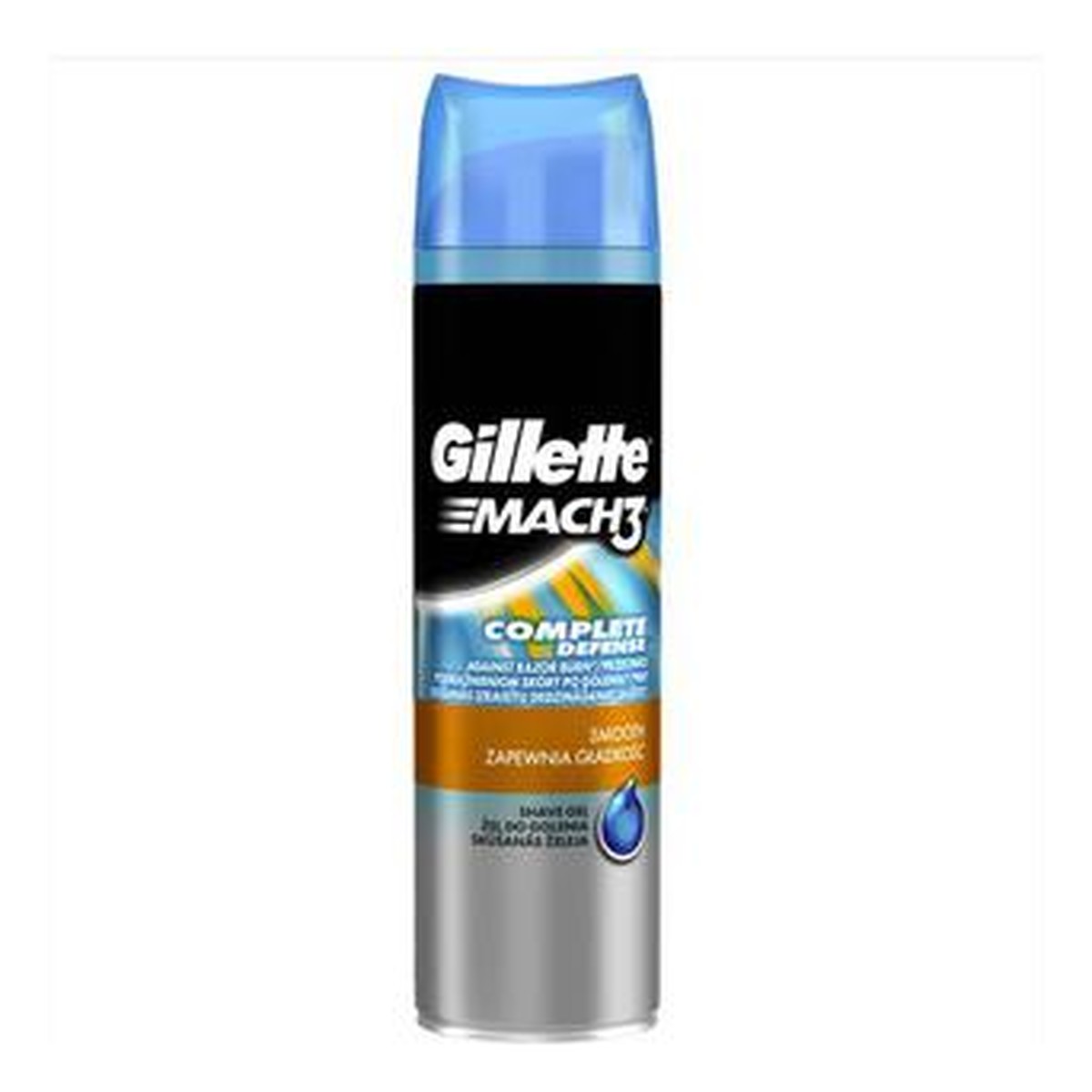 Gillette Mach 3 Żel Do Golenia Close & Smooth 200ml