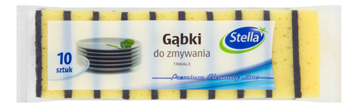 Gąbki do zmywania 10 sztuk