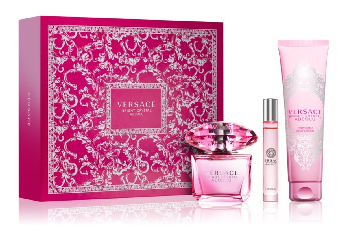 Zestaw woda perfumowana spray 90ml + balsam do ciała 150ml + miniaturka wody perfumowanej 10ml