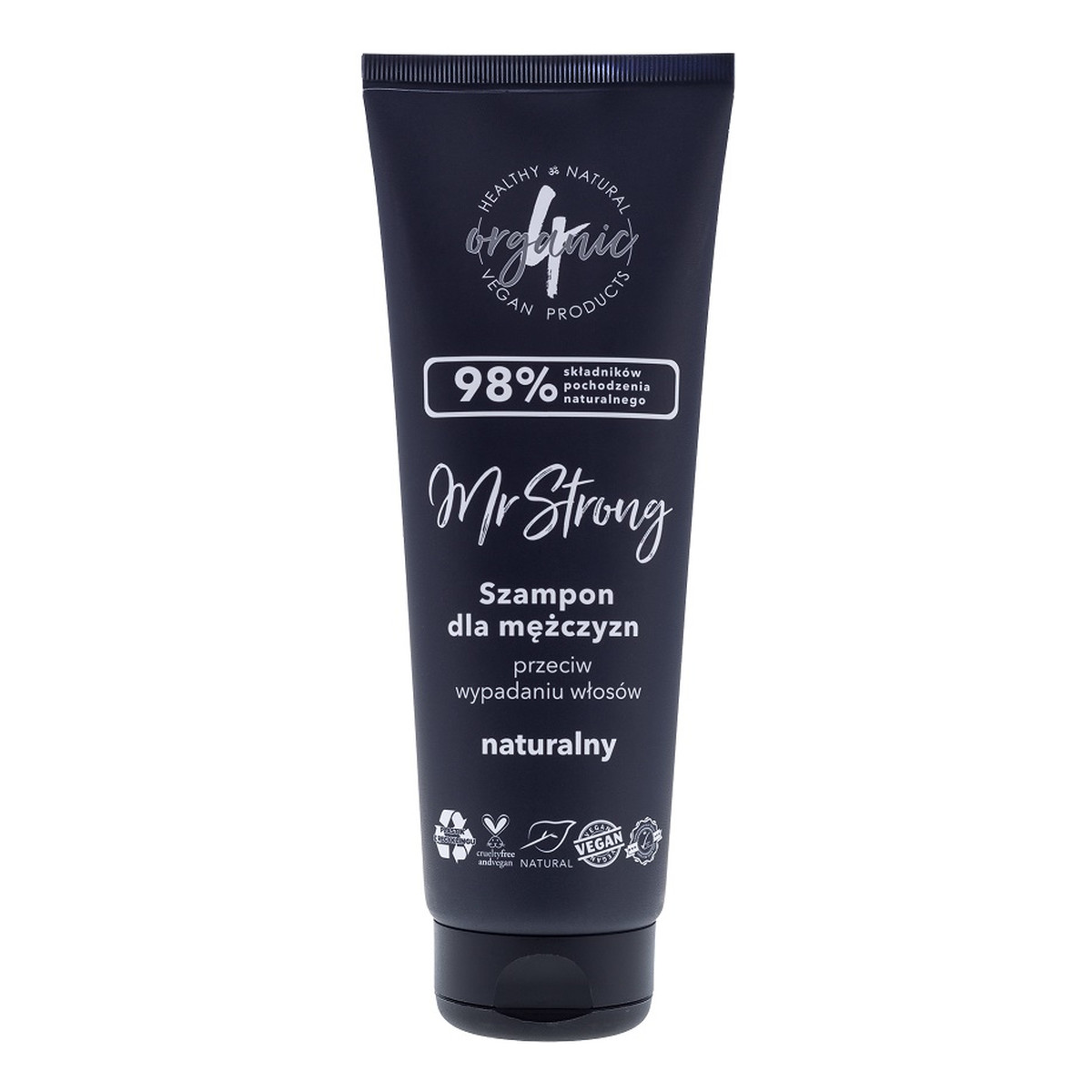 4organic Mr strong szampon dla mężczyzn przeciw wypadaniu włosów 250ml