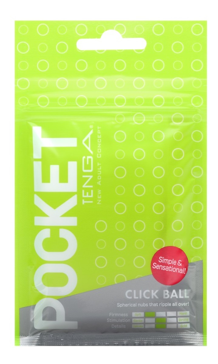 Pocket click ball jednorazowy masturbator 002
