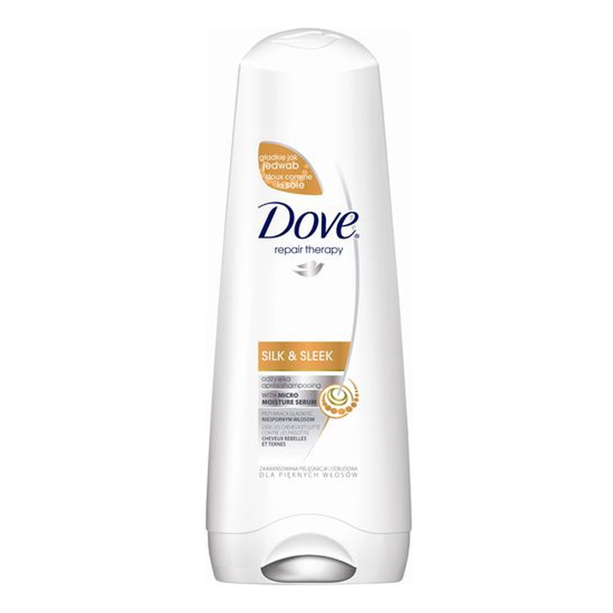 Dove Silk & Sleek Odżywka Do Włosów Jedwabista Gładkość 200ml