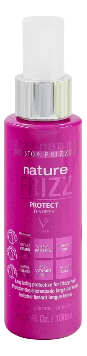 Nature frizz protect spray termoochronny do włosów