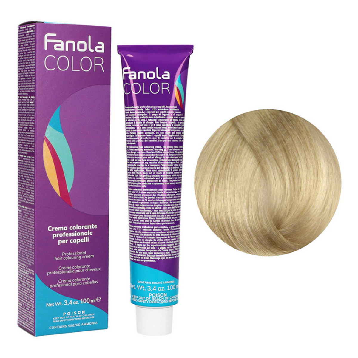 Fanola Color Krem koloryzujący Farba do włosów 100ml