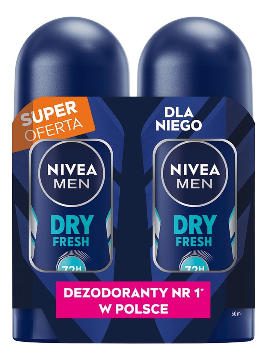 Men antyperspirant w kulce dry fresh duo 2x50 ml