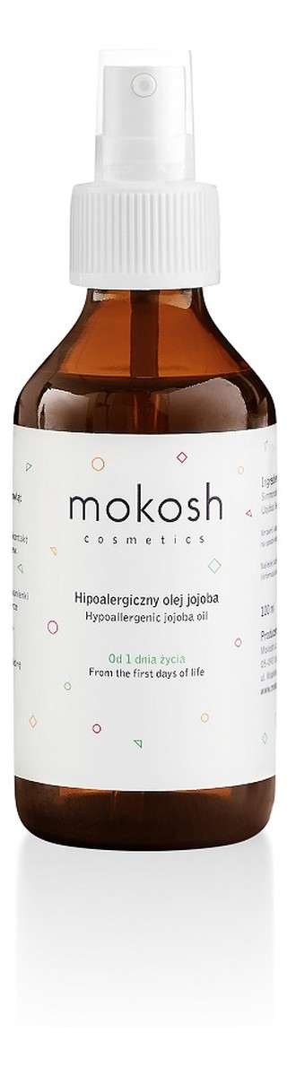 Hypoallergenic jojoba oil hipoalergiczny olej jojoba od 1 dnia życia