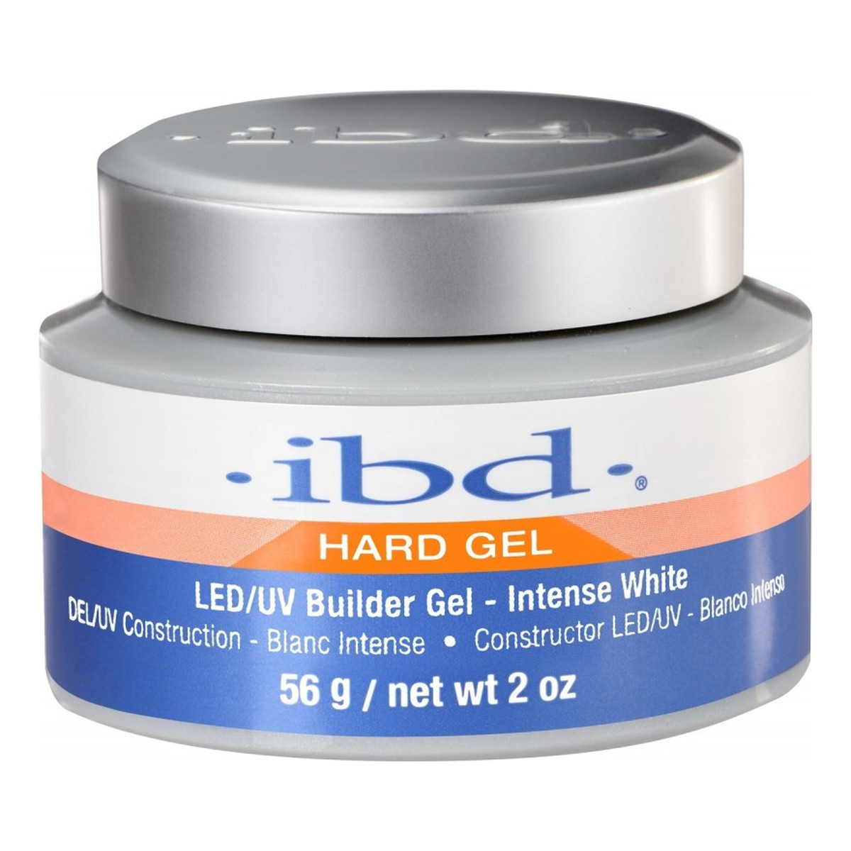 IBD Hard Builder Gel LED/UV Żel budujący intense white 56g