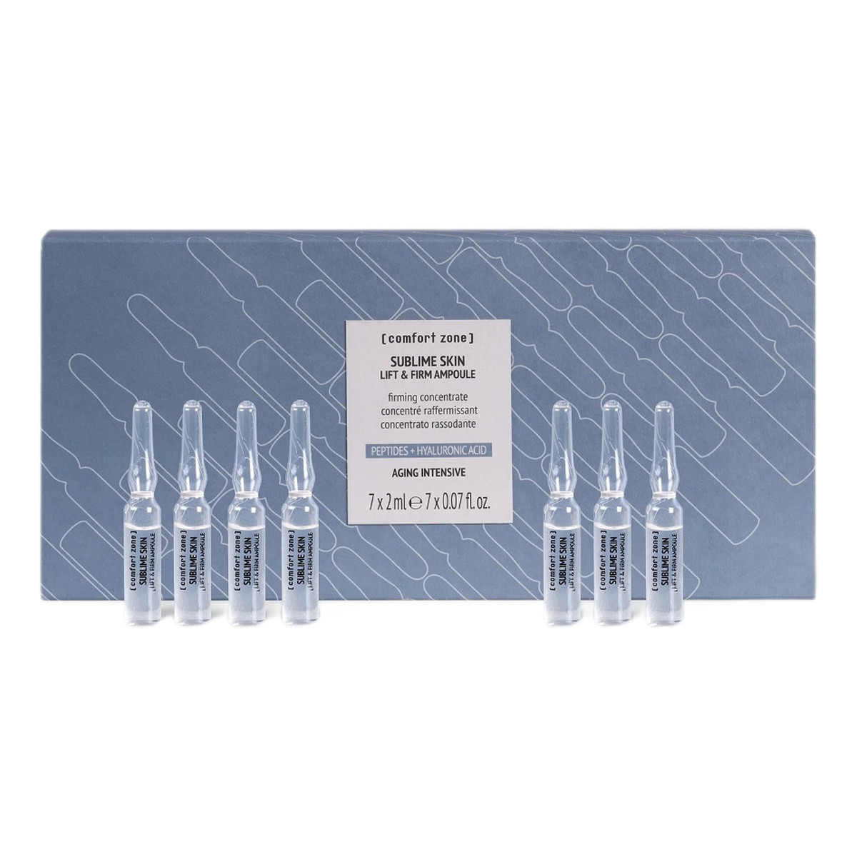 Comfort Zone Sublime skin lift firm ampoule koncentrat ujędrniający 7x2ml 14ml