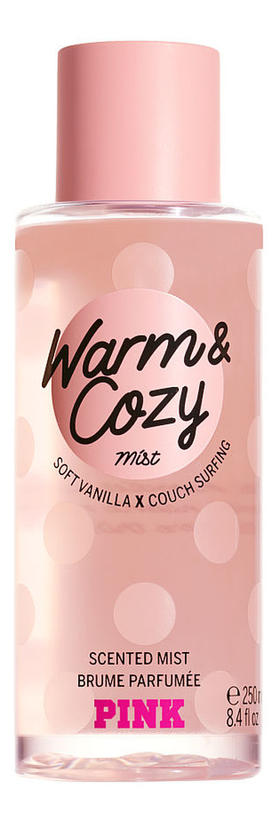 Pink Warm & Cozy Scented Mist Mgiełka zapachowa