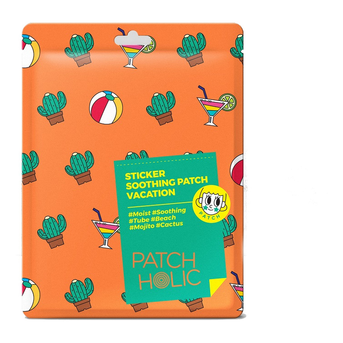 Patch Holic Sticker soothing patch kojące płatki do naklejania vacation 12g