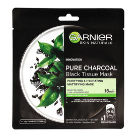 Pure Charcoal maska w płacie Black Tissue Czarna Herbata