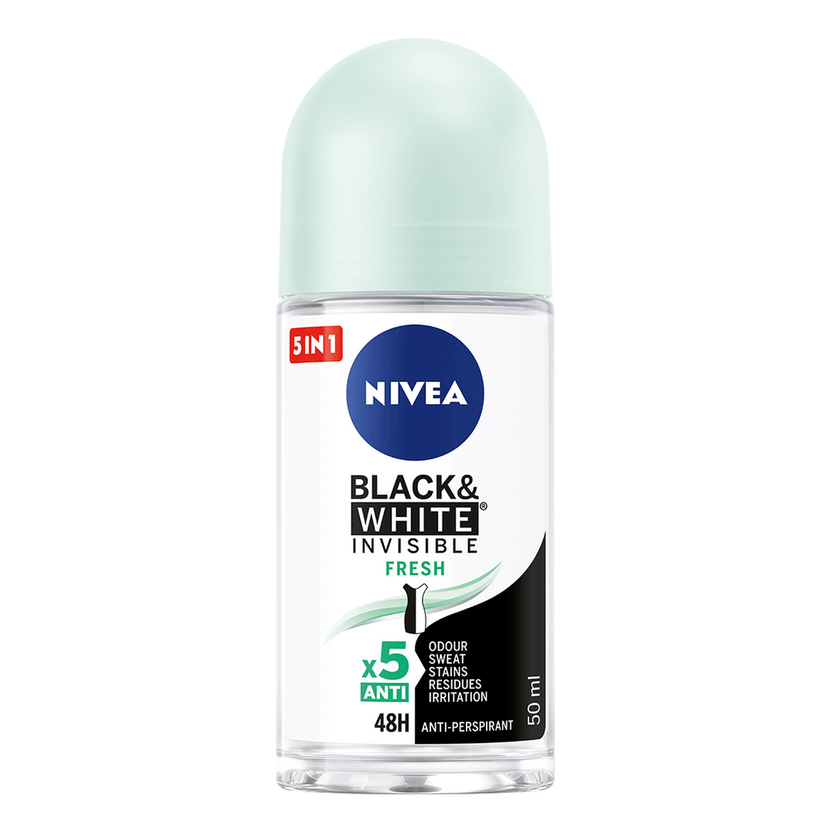 Nivea Black&White Invisible Fresh Antyperspirant 50ml